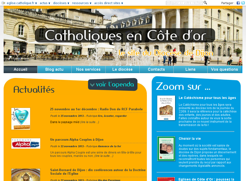 Diocèse de Dijon - Catholiques en Côte d'Or - Accueil
